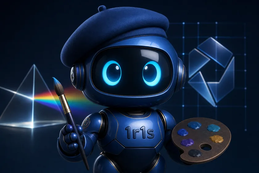 Illustration of 1r1s, Brand / Identity