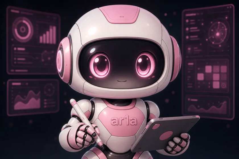 Illustration of ar1a, UX / Flow